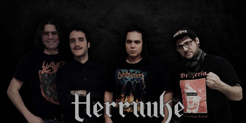 los miembros de la banda Herrnuke