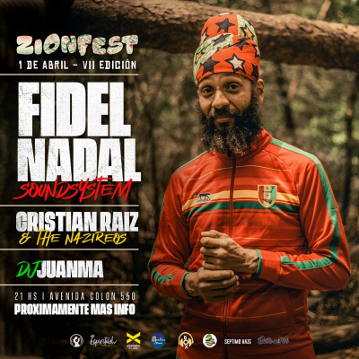 Festival de reggae rap Zion Fest VII en Buenos Aires