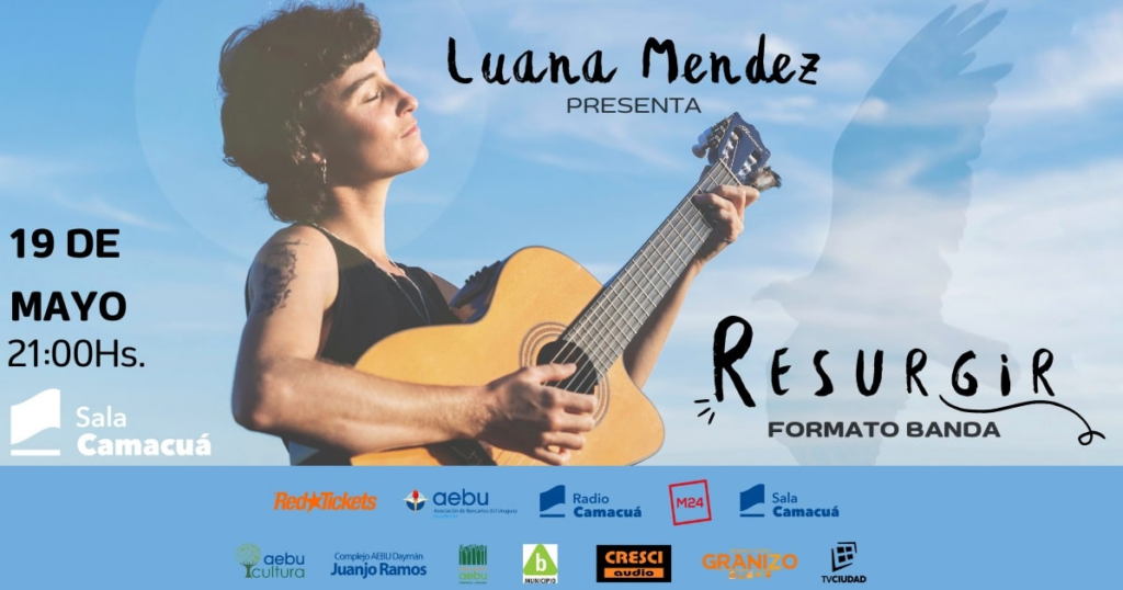 Luana Mendez presenta Resurgir en Montevideo