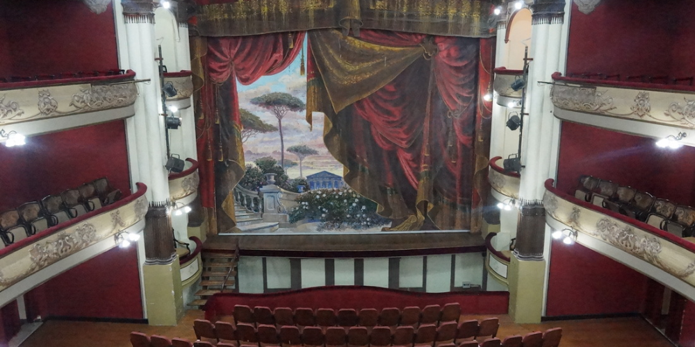 Escenario del Teatro Larrañaga