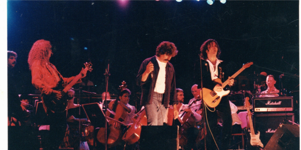 La banda uruguaya Níquel tocando en vivo