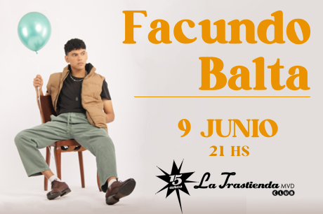 Comprar Entradas para Facundo Balta