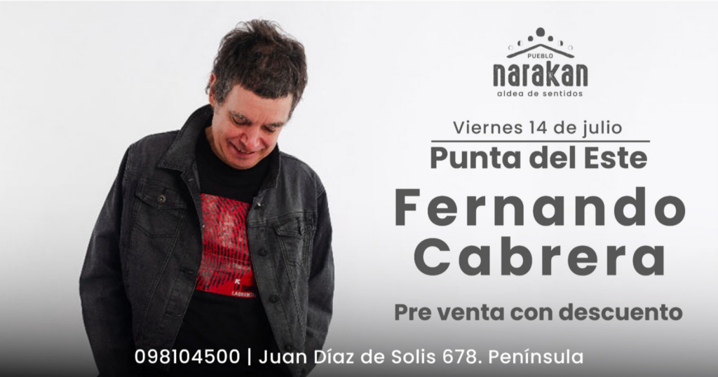 Comprar Entradas para Fernando Cabrera