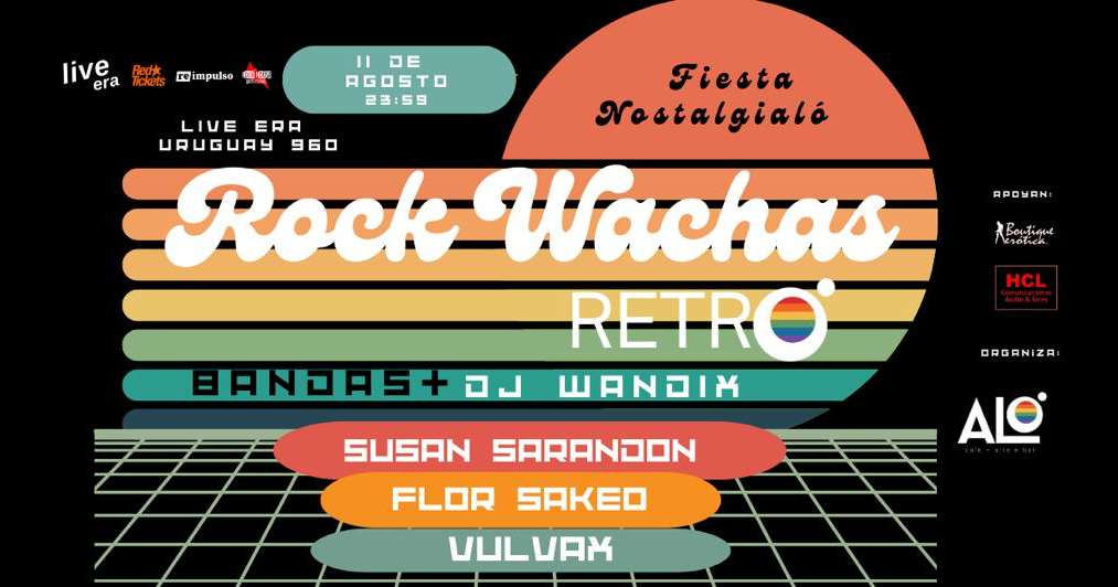 Entradas para el Rock Wachas Retro