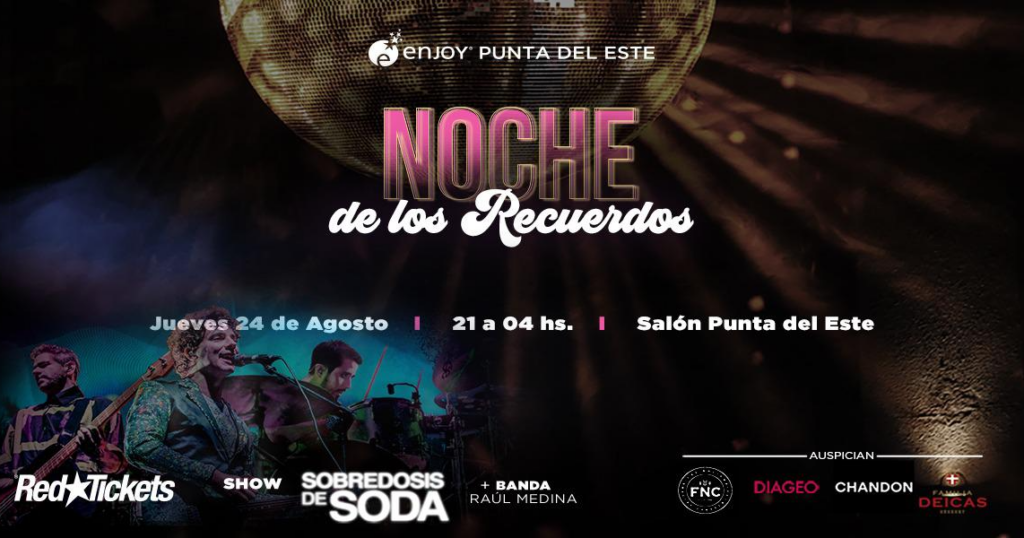 Comprar entradas para la Noche de los Recuerdos