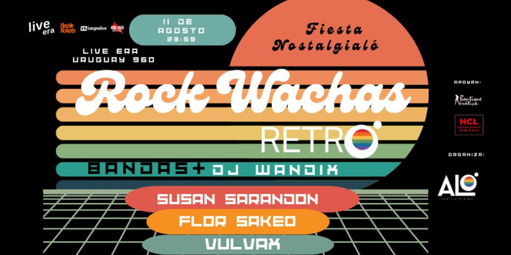 Entradas para el Rock Wachas Retro