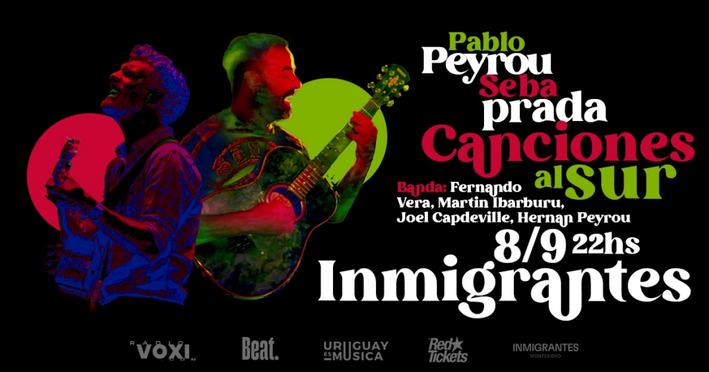 Entradas para Pablo Peyrou y Seba Prada