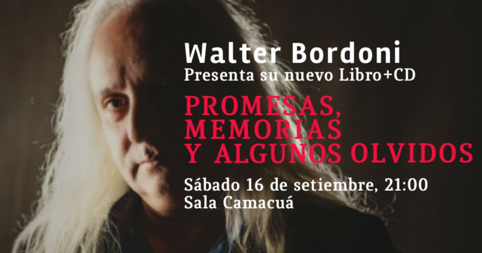 Comprar Entradas para Walter Bordoni