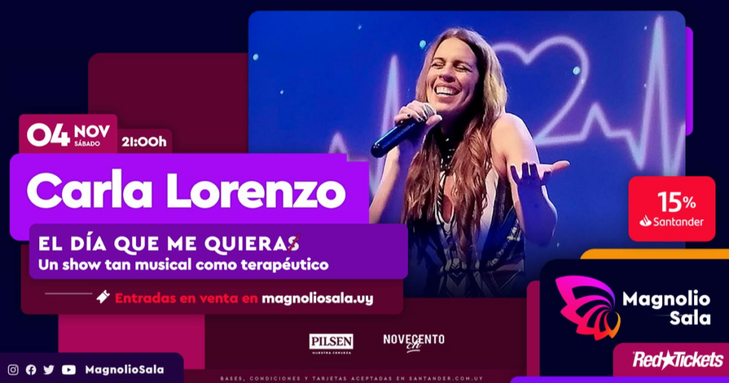 Comprar Entradas para Carla Lorenzo