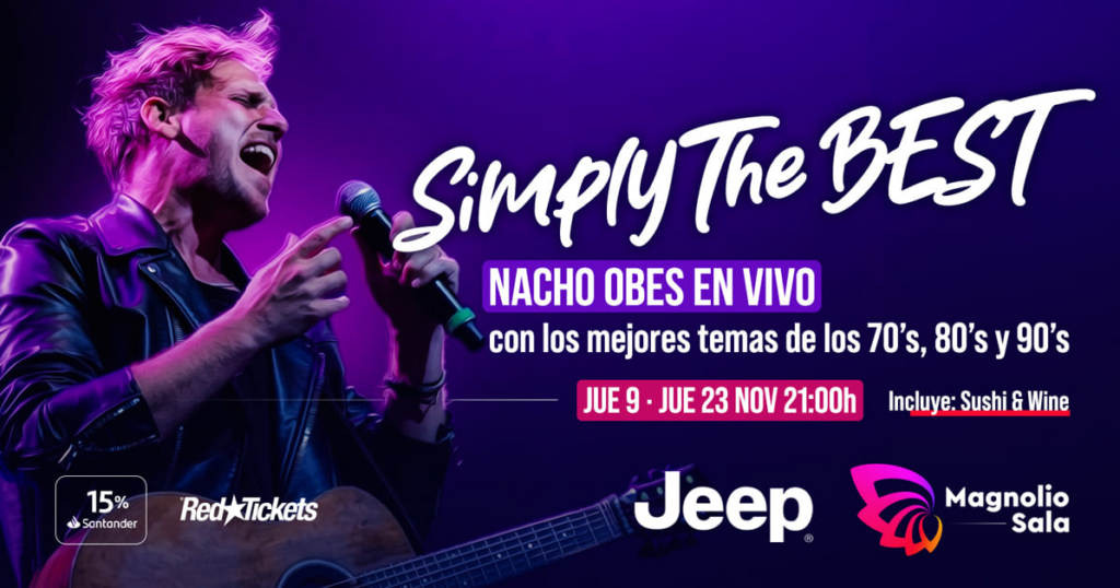 Entradas para Nacho Obes