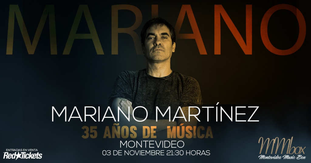 Comprar Entradas para Mariano Martínez